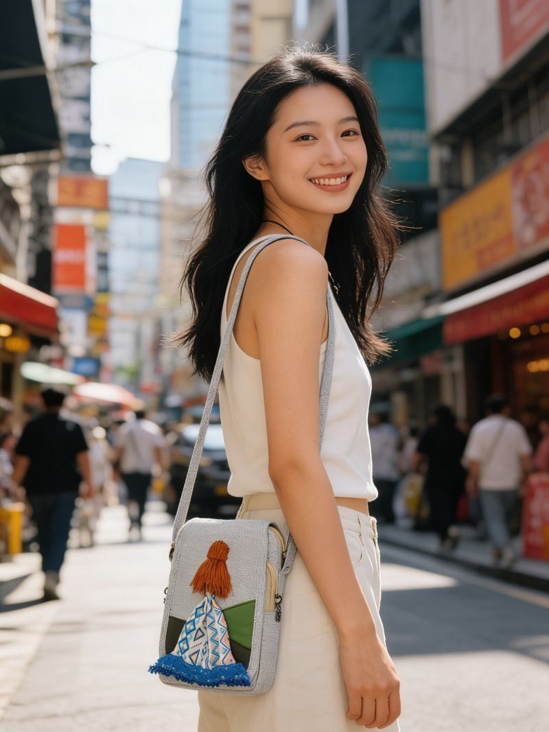 Flap Over Crossbody Bag