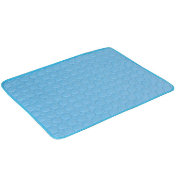 Cooling Mat for Dogs: L: 75*60cm, No Freeze, Pet Ice Pad, Comfortable Cold Bed for Summer