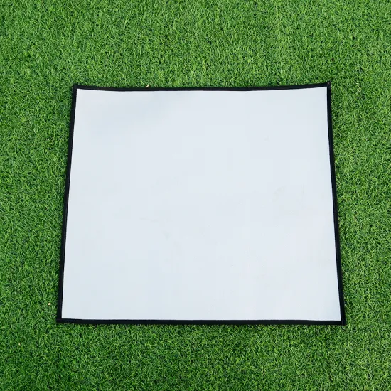 Fireproof Aluminum Foil Silicon Square Mat: Heat Resistant Protection for Your Fire Pit