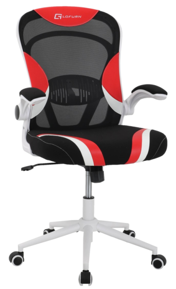 Butterfly Mechanism PP Armrest Mesh Fabric Gaming Chair