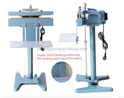 Aluminum Body Foot Pedal Impulse Sealer Search