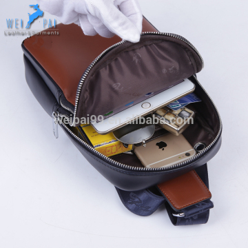 Casual style men leather shoulder bag .PU bag men over the shoulder, simple and fashion sport bag