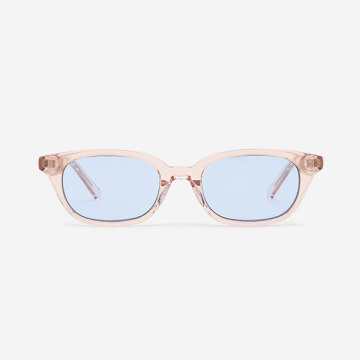 Retro narrow Acetate Unisex Sunglasses