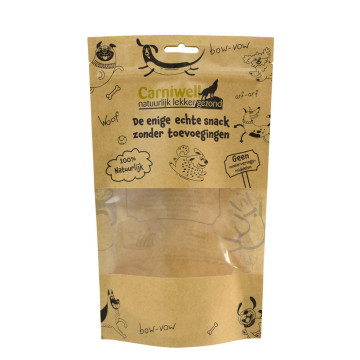 French Plastic Packaging Bag for Pet Food in a bag goods packaging