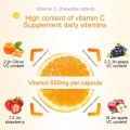 Supliment portocaliu 1000 mg Vitamina C comprimate efervescente