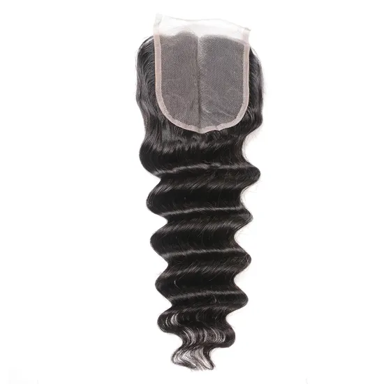 Youfa 4x4 Top Lace Closure Bleached Knots 2x6 5x5 13x4 13x6 6x6 7x7 360 Frontal Cambodian Virgin Human Hair Swiss Lace Closure