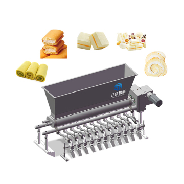 SUS304 Stainless Steel Cream Jam Syrup Coating Cake Application Machine in Production Line