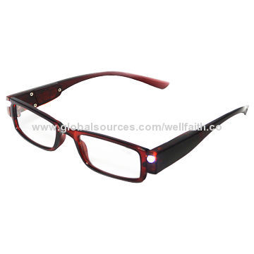 Reading sunglasses with LED light