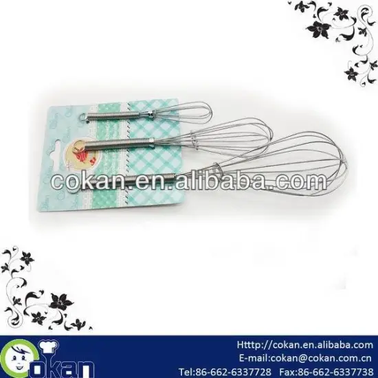 High Quality Kitchen 3pcs Better Beater Egg Whisk CK-EBO96