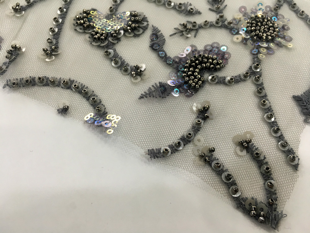 BeadS Embroidery Fabric