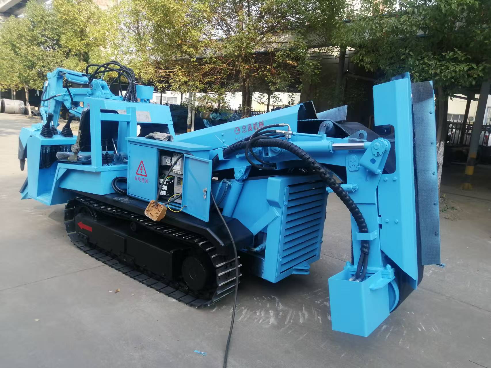 ZWY-50 Crawler Belt Mucking Loader-3