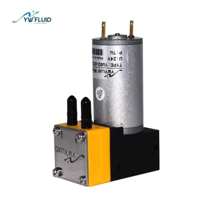 Electrical power air conditioner diaphragm pump