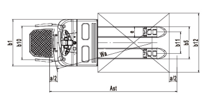 QBA Platform powered transpallet