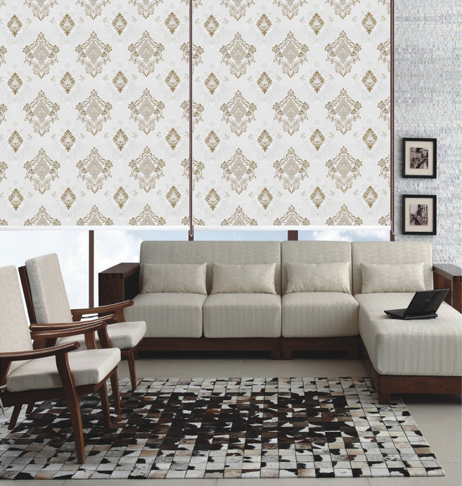 Roller Curtain Shade Jacquard