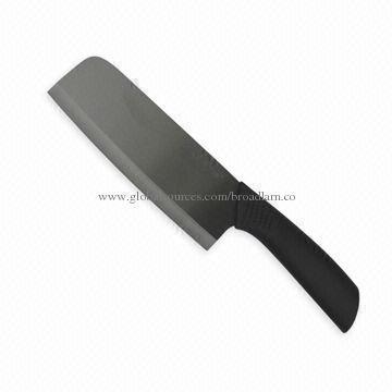 6.5-inch Ceramic Knife, Black Blade, ABS + TPR Color Handle, Outstanding Sharpness
