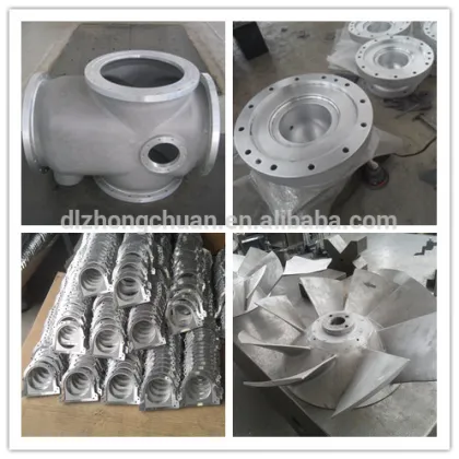 Cast aluminum for electrical industry