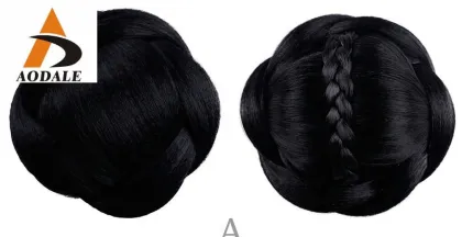 wholesale synthetic crochet hair buns messy hair bun perruqu avec synthetic hair chignon afro