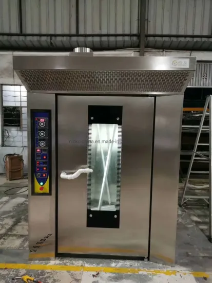 32-Tray Diesel Rotary Bread Oven Bread Making Machinery