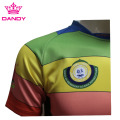 Anyar Breathable lawon Full Sublimation Kaos Rugbi