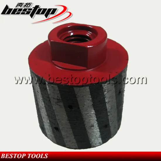 Bestop Hot Sale Resin Filled Diamond Drum Wheels for Grinding Stone