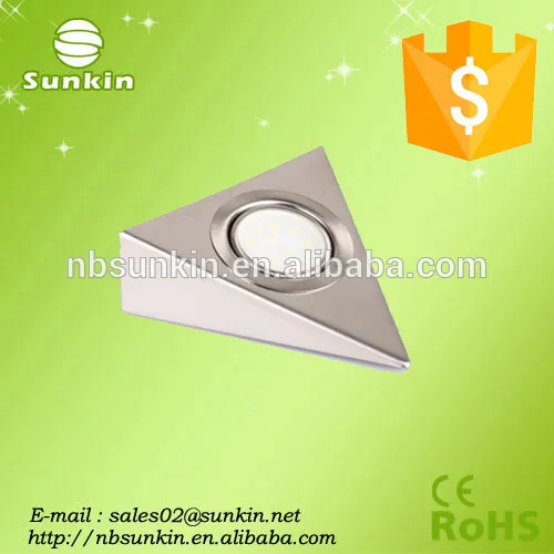 Hot selling 12v led cabinet light plastic cover warm white with 2 years warranty