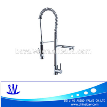 Deck mounted pull out kitchen spring faucet Made in China Alibaba