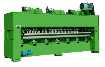 High rpm nonwoven needle loom