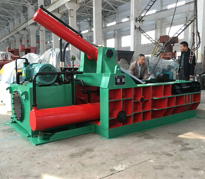 Iron Shavings Turnings Chips Scraps Baling Press Compactor