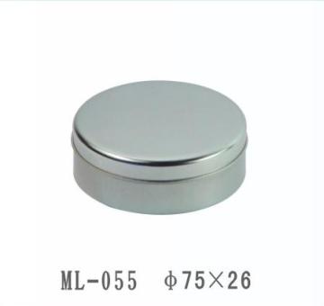 round candle tin