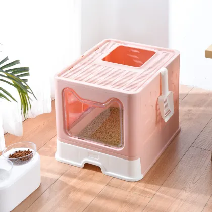 Disposable Cats Litter Box With Lid
