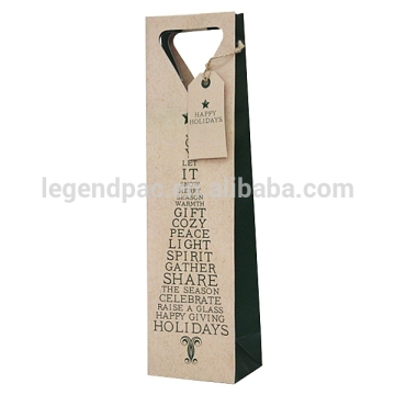 High quality hot salse paper wine packaging japan