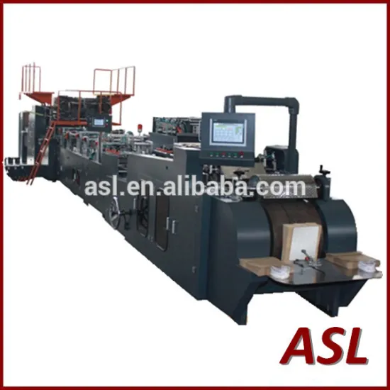 ASL-430A sheet feed food paper bag making machine
