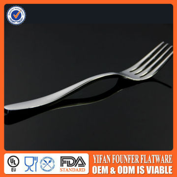 Bulk metal fork cheap stainless steel dinner fork