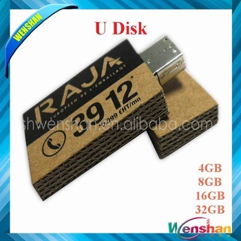 Environmental paper usb flash disk,gift usb stick