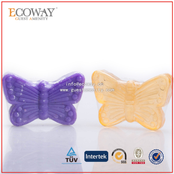 colorful butterfly shaped bath soap best skin whitening bath soap for hotels