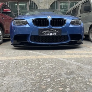 BMW E90 E92 M3 Front Bumper Spoiler with Splitter - ABS Paint