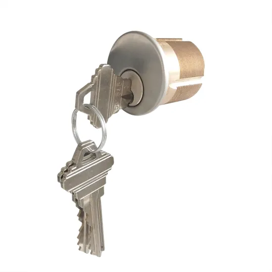 American 1/3/8inch mortise cylinder