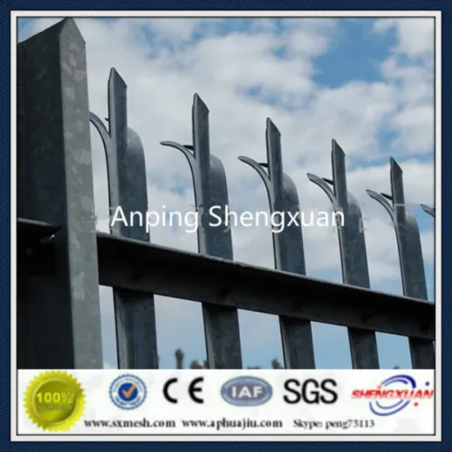 Galvanised Palisade Fencing For South Africa, High Quality Galvanised