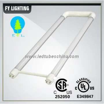 High voltage 347v cUL CSA listed 2FT 18W U shaped Tube Lighting