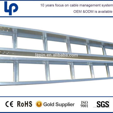 energy-saving 7'' to 40''galv steel ladders hdg cable tray ladder