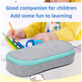 Students campus terylene cotton double zipper polyester pen case for children