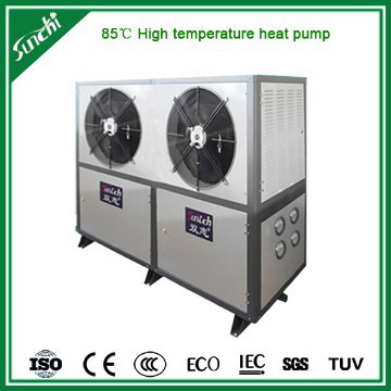 Outdoor commercial using  high temperature heat pump