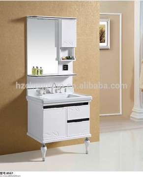 2015 New Floor PVC bathroom vanity cabinets