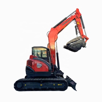 중고 Yanmar VIO80 8TON 굴삭기 - 좋은 작업 조건 및 강력한 전력