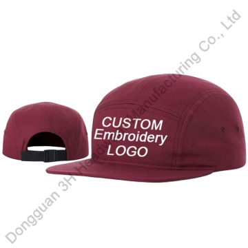 Custom Embroidery Logo Snapback Caps - Richardson 217 Flat Brim Hats