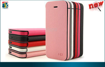 Leather Flip Wallet Iphone 5c Protective Cases Durable Pu  Tpu Luxury Lichi Pattern
