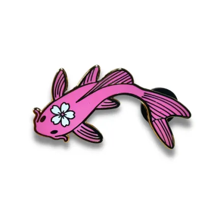 Wholesale Blue Ocean Whale Enamel Lapel Pin