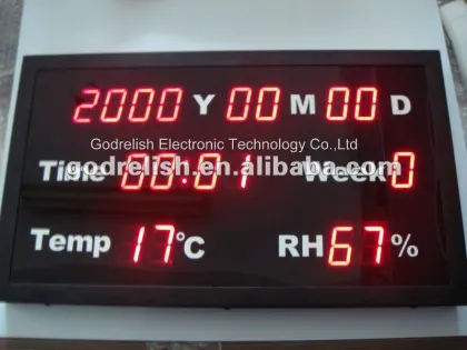 day date calendar clock