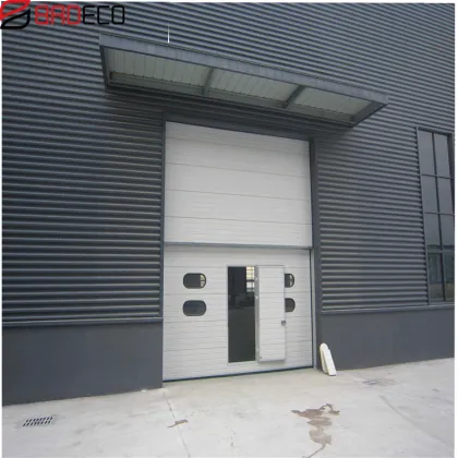 2017 hot sale sandwich panel industrial sectional door from BRD