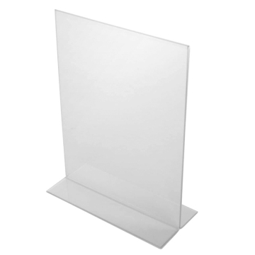 2023 LETTRE US LETTOR NORME Table Tente acrylique Menu des panneaux - Différentes tailles disponibles